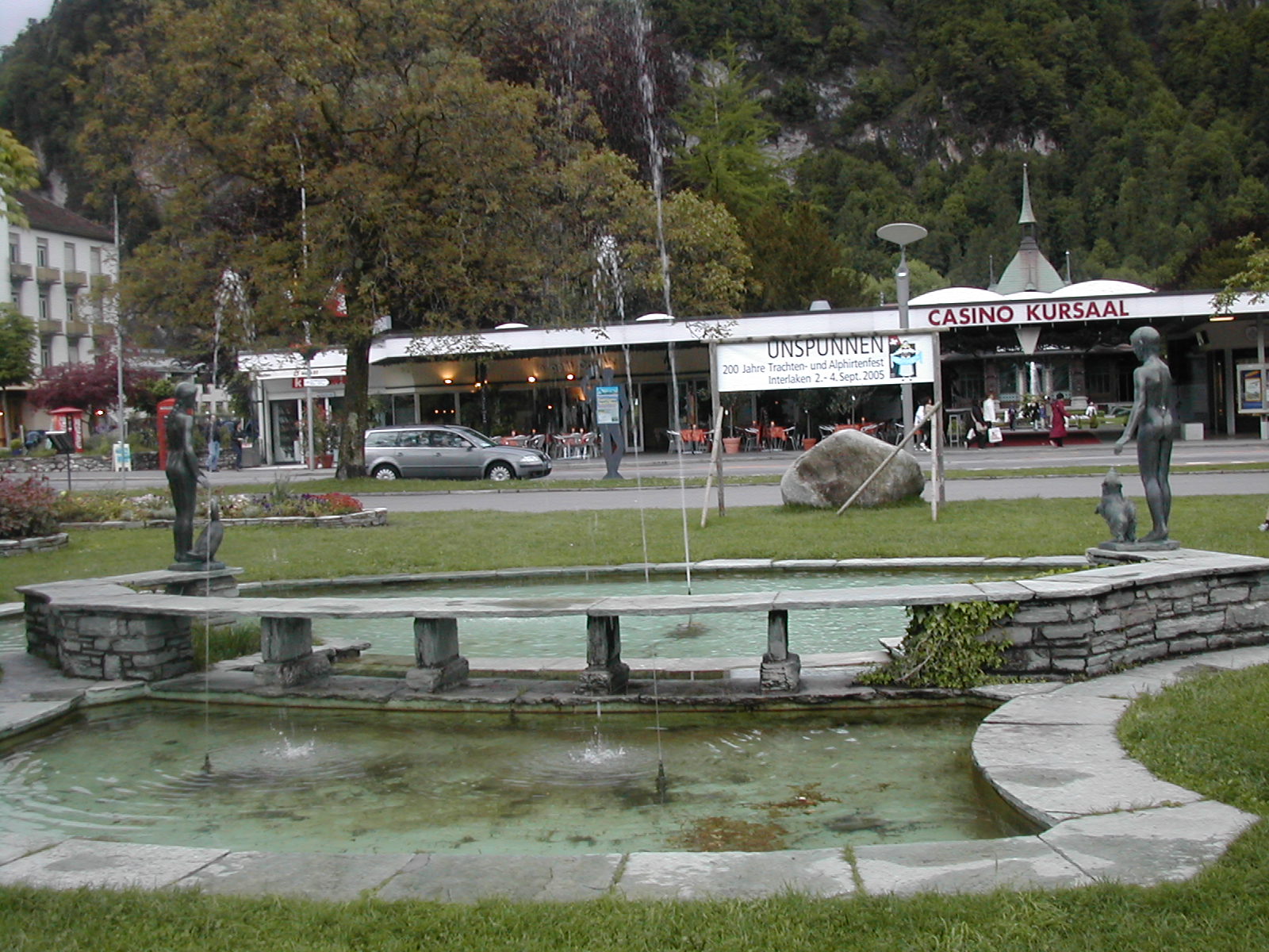 Famous Casino Kursaal, in the heart of Interlaken